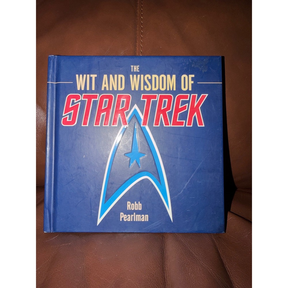 The Wit and Wisdom of Star Trek Robb Pearlman Hardcover Book Cider Mill Press